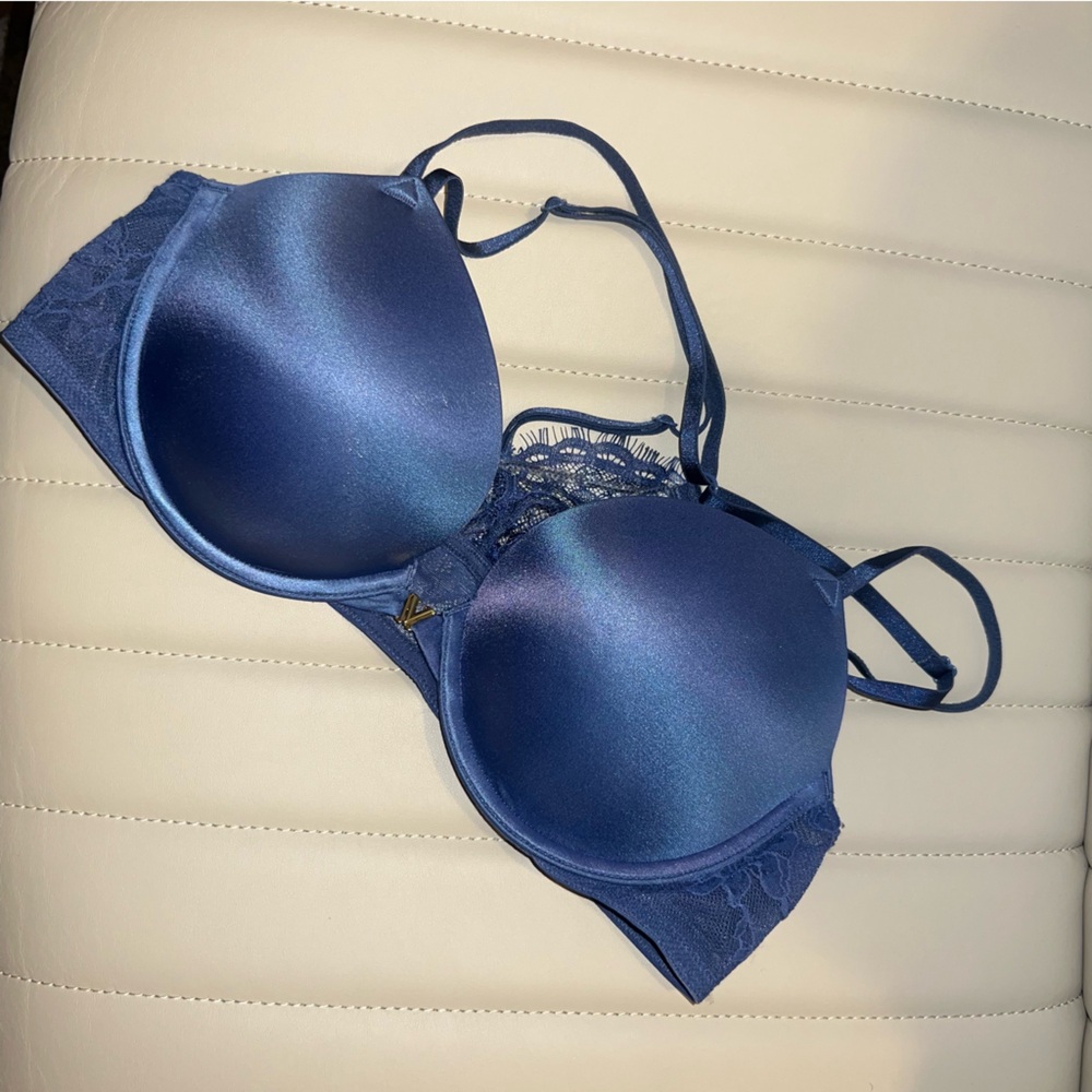 Victoria's Secret Midnight Blue Lace Bra